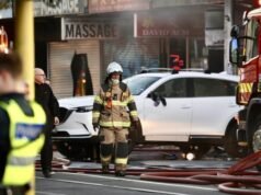 Street closed, businesses ablaze after ram raid at Richmond, Melbourne