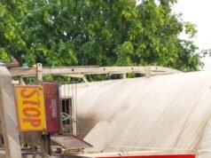 Speeding truck rams bike, drags it for 200 metres in Chhattisgarh; two dead