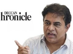 KTR files defamation case against Deccan Chronicle