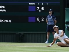 Watch: Alexandra Eala cries tears of joy after biggest career win over Iga Swiatek