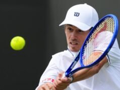 Demon taking his Wimbledon tilt one opponent at a time