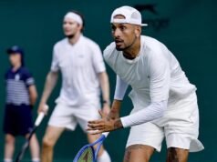 Kyrgios makes brief, sweary final Wimbledon return