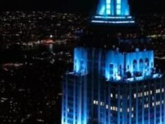 Empire State Building turns blue for Taylor Swift and Travis Kelce
