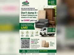 GHMC starts furniture pickup drive to prevent clogged drains