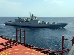 Indian Navy foils piracy threat on merchant ship, secures vessel in Gulf of Aden