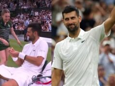 Novak Djokovic pranks ball girl, then outclasses Stefanos Tsitsipas to reach Round 3