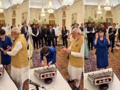 Watch: At PM Modi’s request, Japanese PM plays santoor at Delhi cultural event