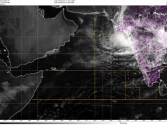 Satellite captures twin monster systems drenching Maharashtra, West Bengal
