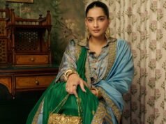 A shirt with dupattas for mehendi? Just Sonam Kapoor things
