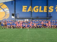West Coast coach Andrew McQualter reveals how cancer survivor Matilda inspires Eagles to beat Collingwood
