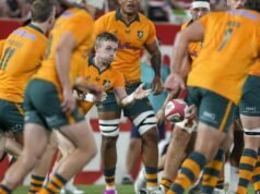 Wallabies defy Osaka red, scramble for Kiss debut win