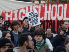 Students sideline studies in major anti-Hanson walkout