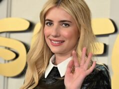 Emma Roberts’ son walked her down the aisle in dad Eric’s absence