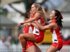 Swans down Crows in AFLW thriller, Lions crush Bombers