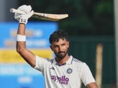 Padikkal hits second ton to leave India in control