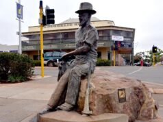 Vibe check for outback town as corporate suits descend
