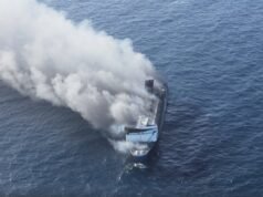 Five dead, dozens missing as passenger ferry catches fire in Indonesia