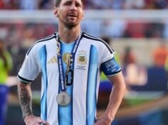 Lionel Messi says he’s retiring from playing football for Argentina