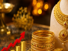 Gold Rate: सावन में महंगा हुआ सोना! 1.32 लाख रुपये रहा गोल्ड रेट, 22 और 24 कैरेट का दाम ये रहा