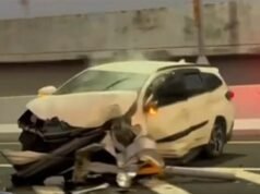 Bali crash: Andy Stoakes killed Denpasar collision as wife Julianne returns home with serious injuries