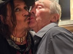 Johnny Depp revisits Fast Show skit during Paul Whitehouse reunion