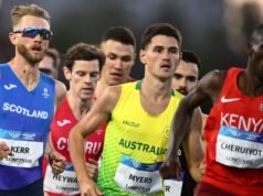 ‘He smashed me’: Myers falls to Scottish mile hero