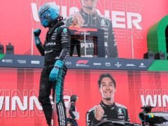 Russell shows Dutch courage to claim sprint race win