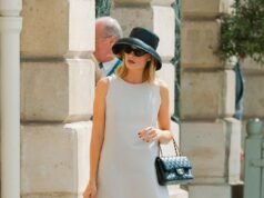 Margot Robbie sports chic 1960s style outfit on Paris set of upcoming Ocean’s Eleven prequel