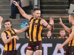 ‘Grumpy’ Gunston reaches 300 as a revered Hawk