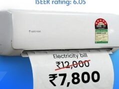 बिजली बिल की नो टेंशन! Amazon पर आधे दाम में मिल रहा 5-Star Wi-Fi Inverter AC, फोन से करें कंट्रोल