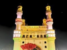 Photos: Hyderabad lit up in tricolour for Independence Day