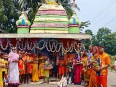 ଗୁପ୍ତେଶ୍ୱର ମନ୍ଦିରରେ କାଉଡିଆଙ୍କ ଭିଡ