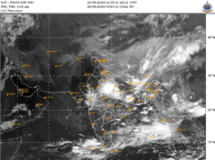 Monsoon alive: Isro satellite spots rain system bubbling over central India