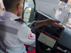 Israeli settlers attack Palestinian Red Crescent ambulance