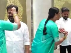 Hyderabad: Konda Surekha ties rakhi to CM Revanth amid Parkal row