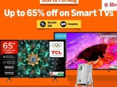 Amazon Great Freedom Sale: स्मार्ट टीवी खरीदने का आखिरी मौका! 65% तक गिरीं कीमतें, देखें बेस्ट ऑफर्स