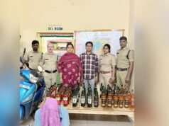 Telangana excise team seizes 55 liquor bottles worth Rs 1.5 lakh