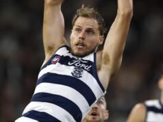‘Healthy, feeling good, and focused’: Geelong defender Jake Kolodjashnij breaks silence on concussion waiver scandal