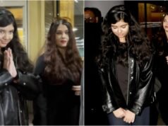 Watch: Aaradhya Bachchan greets paparazzi with folded hands at Mumbai airport