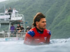 Aussie surfing trio fall in Fiji Pro second round
