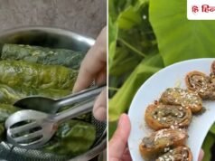 ना बेसन घोलना, ना तलना! चाय के साथ बनाएं अरबी के पत्तों के क्रिस्पी पकौड़े, रेसिपी है बेहद आसान