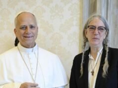 Rock legend Patti Smith meets Pope Leo at the Vatican