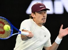 Top Aussie downs in-form Brit, equals best Cincy run