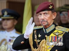 Brunei sultan revokes daughter-in-law’s royal title over ‘unbecoming’ conduct