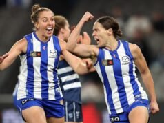Commanding Kangas crush Cats to kick off AFLW defence