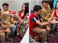 After Kriti Sanon, Celina Jaitly trolled over deep-neck outfit at Rakhi event