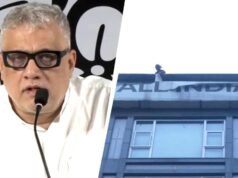 Derek O’Brien, Abhishek Banerjee named in FIR after TMC signboard removal turns ugly