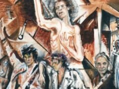 Ronnie Wood unveils nude painting of Rolling Stones bandmate Mick Jagger