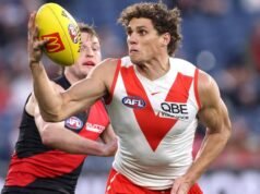 Swans shore up second spot with win over Bombers