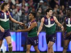 Fremantle Dockers coach Justin Longmuir won’t be celebrating the AFL minor premiership after beating Adelaide